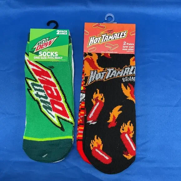 Fun Treat Themed Socks 8 Pair Adult 6-13 NWT - Picture 4 of 5